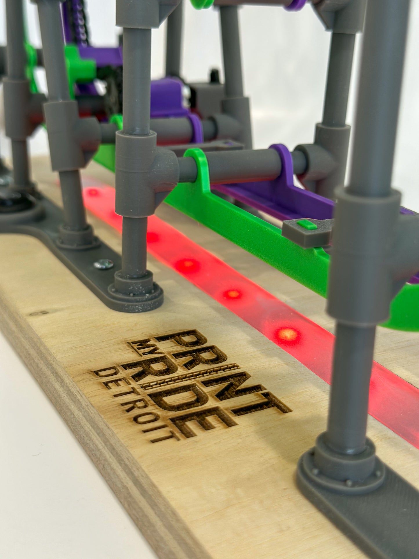 Working Model Roller Coaster - Free Spin