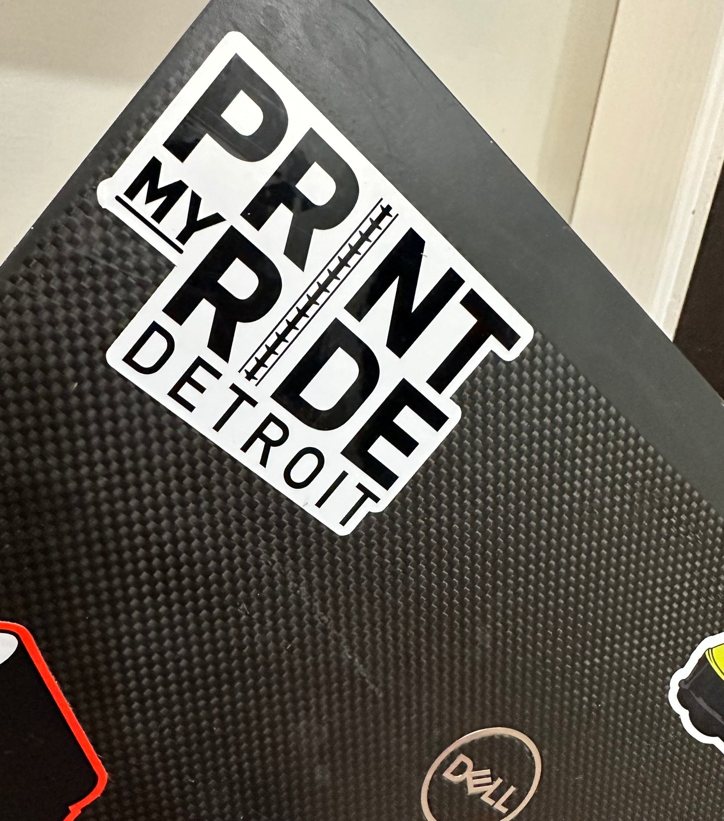 Print My Ride Detroit Sticker